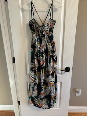 Banana Republic | Dresses | Aurelia Crepe And Satin Maxi Dress | Poshmark